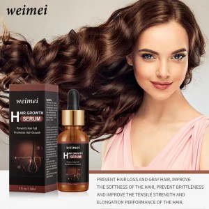 髪の成長血清